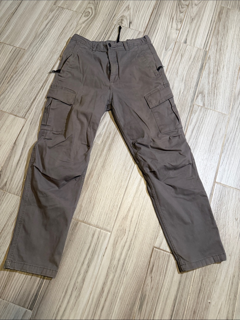 H&M Men's Cargo Pants in gray